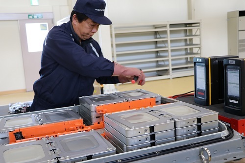 リーフの48個あるバッテリーモジュールの劣化度を正確に分析することが重要だ