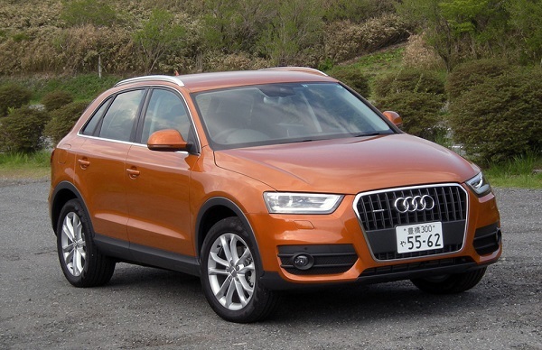 アウディ Q3/全長×全幅×全高:4400×1830×1595mm、中古車価格帯:148万-478万円(※新車価格:369万-469万円)