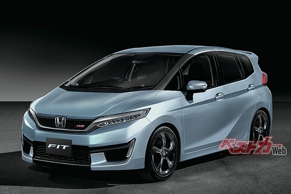 4代目となる次期型 ホンダ フィット(予想CG)