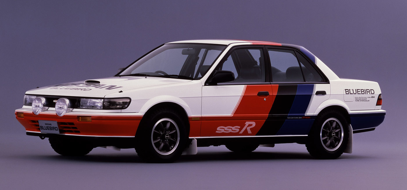 U12ブルーバードSSS-R。NISMOで販売したラリーバージョン