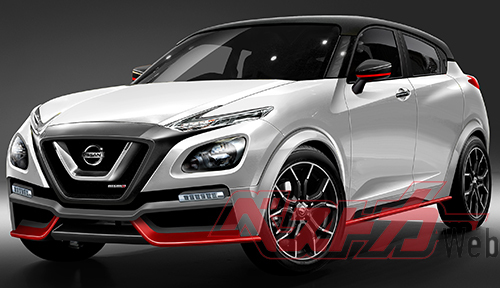 今年10月頃に登場予定の新型ジュークもeーPOWERを搭載。NISMO仕様も予定されている