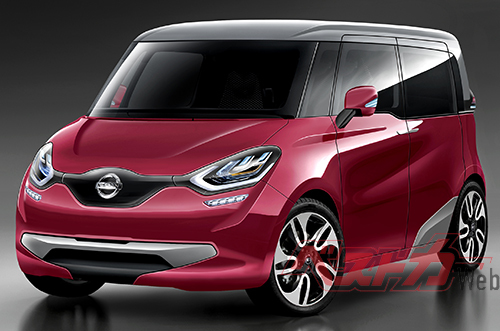 キューブの後継車となる2列シートのコンパクトカーもeーPOWER搭載車となること確実。2021~2022年の登場が予想される