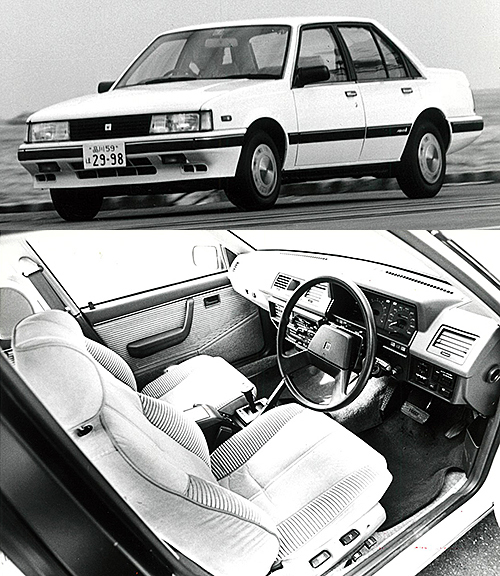 1984年に登場した初代アスカに搭載された『NAVi-5』。通常のマニュアル5速ミッションを電子制御されたアクチュエーターで自動操作するというメカ。シフトノブは5速MTっぽいHパターンだが、オートモードでは自動変速するほか、マニュアル的な操作も可能だった。2代目ジェミニにも搭載