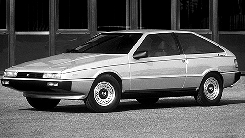 1979年のジュネーブショーに 出展された“アッソ・デ・フィオリ”。現在はトヨタ博物館に収蔵されている