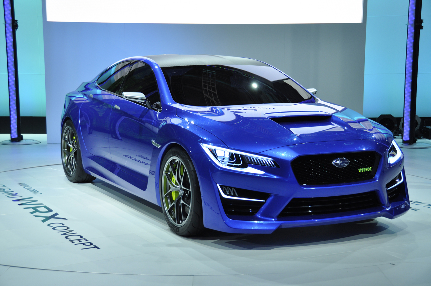 2013年の東京モーターショーに出品された「WRXコンセプト」