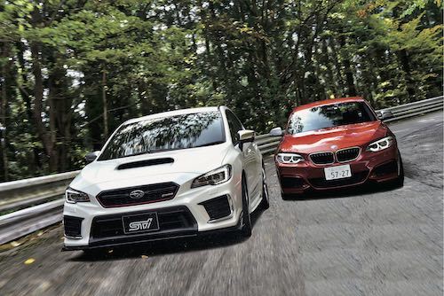 STIのS208とBMW M240i