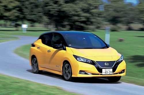 ピュアEVとして、モーターのみで動く日産リーフ。自動車取得税、重量税は「免税」だ(2018年1月現在)
