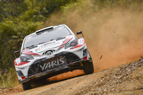 復帰1年目ながら2勝をあげたトヨタのヤリスWRC
