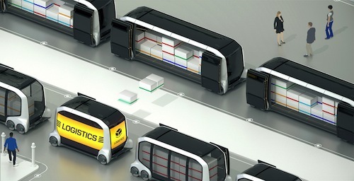 自動運転は物流に舵を切っているのかもしれない。専用レーンの整備などもしやすいのは事実