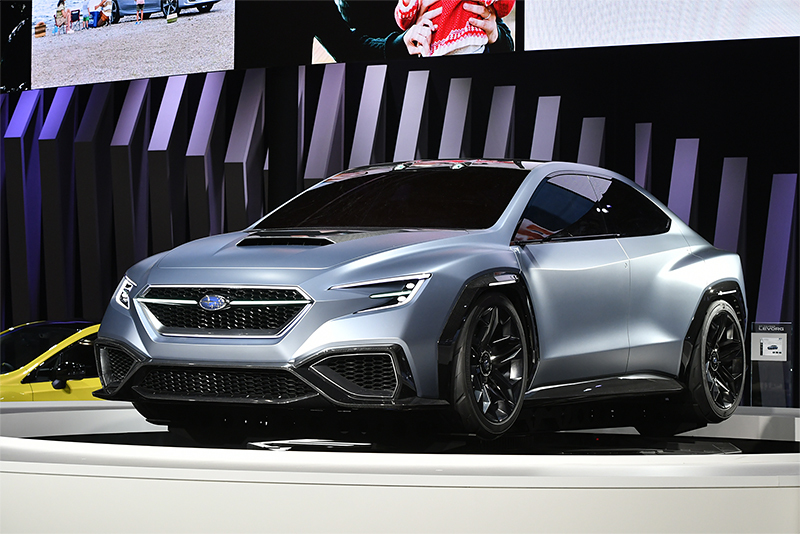 こちらは2017年の東京モーターショーに出品された(次期WRXと言われる)VIZIV PERFORMANCE CONCEPT