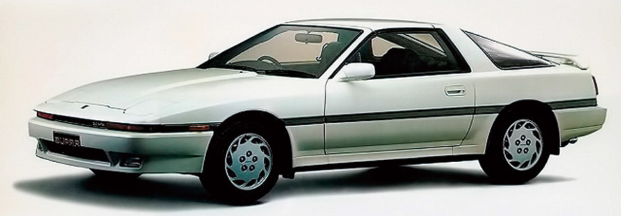初代スープラ(1986年~1993年)/セリカから独立。後期型には直6、2.5ℓターボ搭載