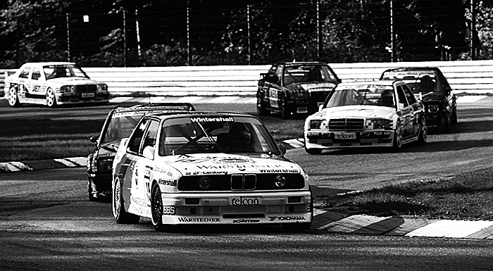 DTMでM3はメルセデスベンツの190E 2.3-16と激しく争い、ドイツのモータースポーツを牽引していくことになる