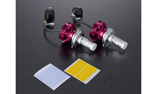 ヴァレンティ ジュエルLED ヘッドバルブNX H4 Hi‐Low/純正ハロゲンランプの配光を忠実に再現したLEDヘッドライトバルブ。取り付け簡単設計。実勢価格2万400円程度