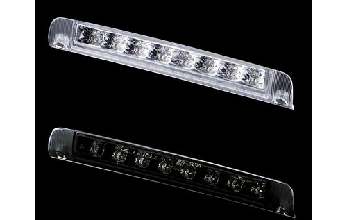 ヴァレンティ ジュエルLEDハイマウントストップランプ トヨタタイプ1…8コのLEDを採用。実勢価格1万5000円