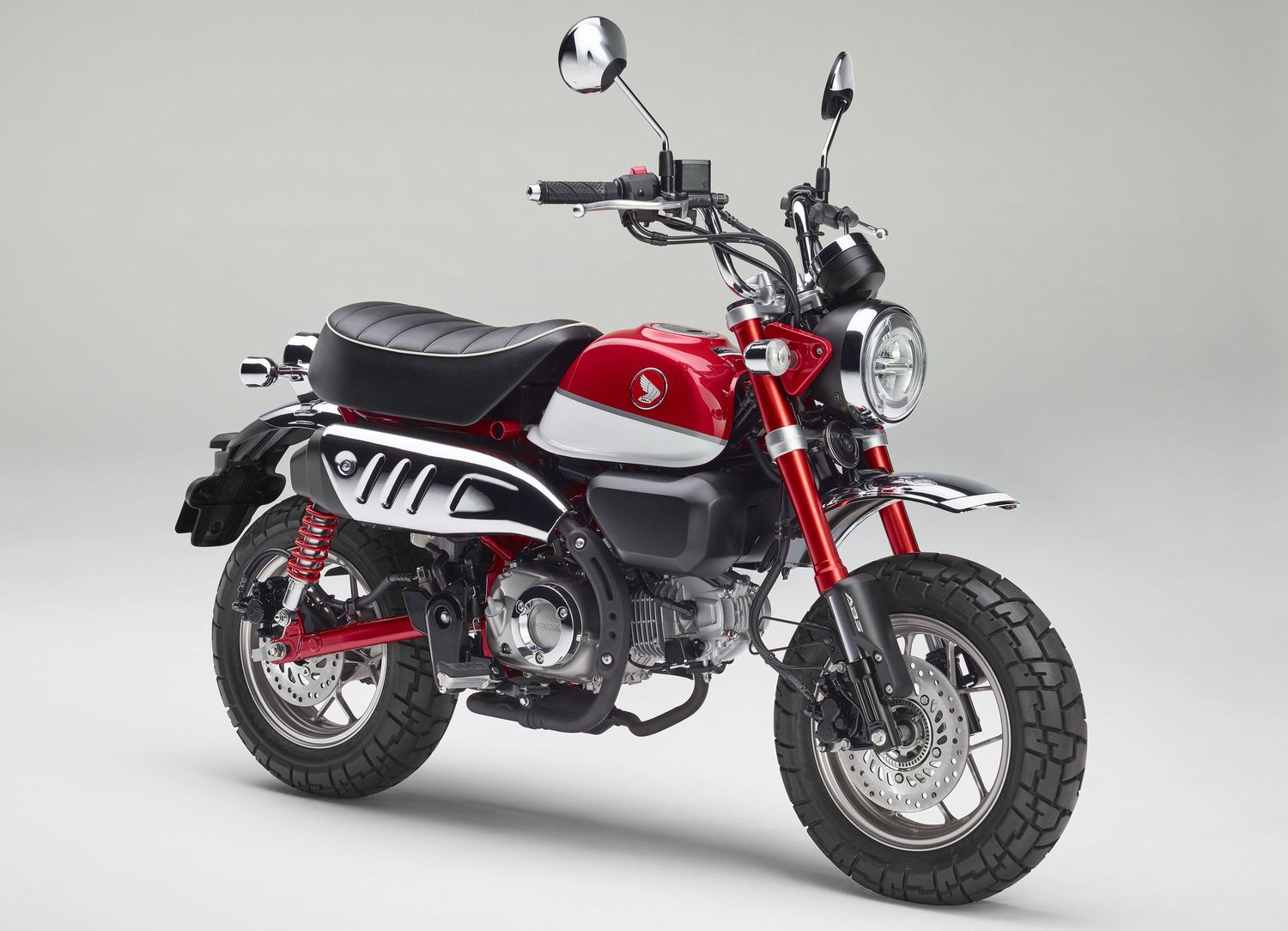 新型モンキー125 ABS付き(パールネビュラレッド)