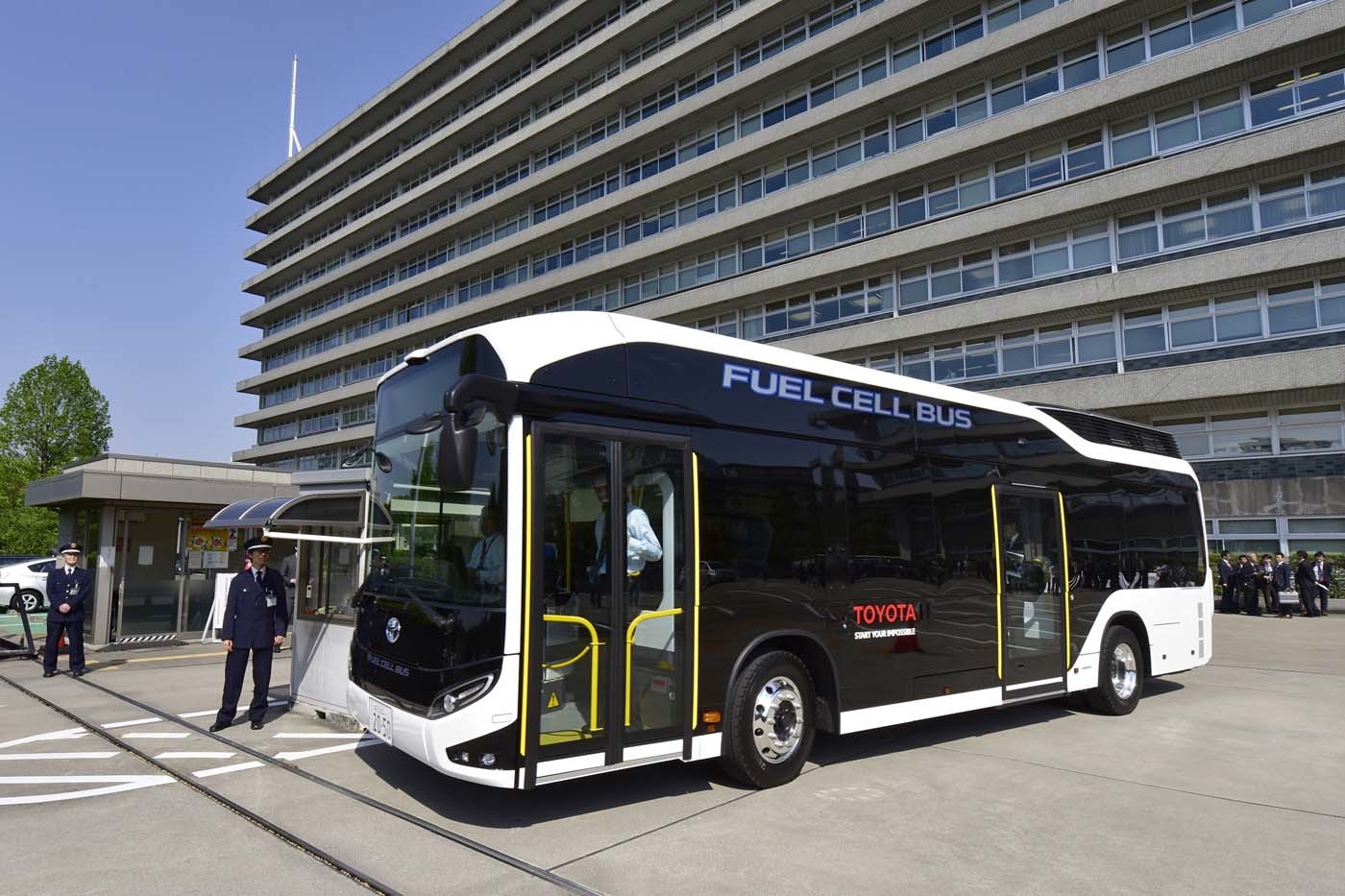 トヨタの燃料電池バス「SORA」
