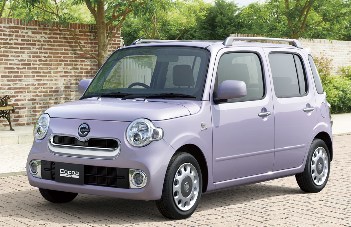 2009〜2018年に販売していたダイハツのミラココア。後継車が今年中に発売となる